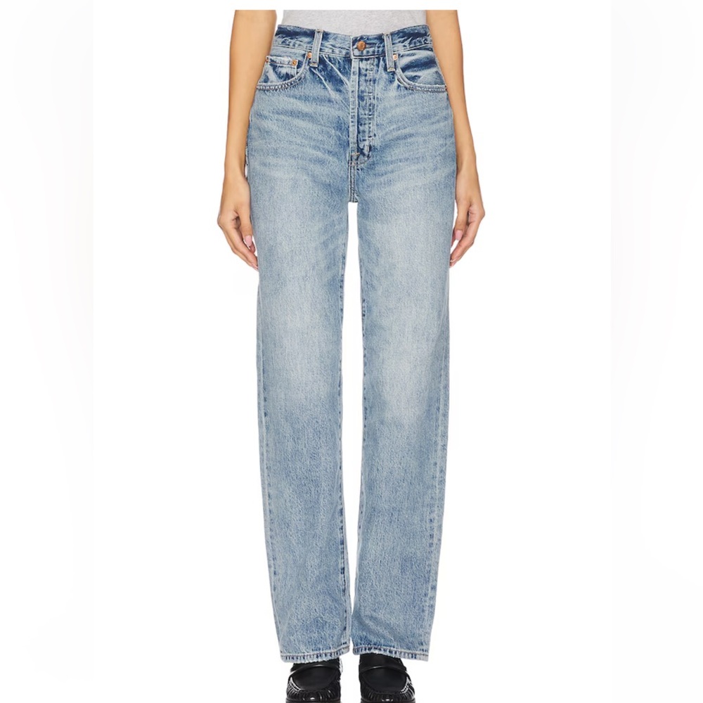 NWT Pistola Cassie High Rise Straight Jeans in Bramble 33